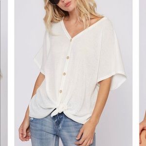 White button up shirt